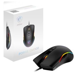 MSI FORGE GM300 souris Gaming Ambidextre USB Type-A Optique | JDB-Info