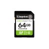 Kingston Technology 64 Go SDXC Canvas Select Plus Gen3 100 | JDB-Info