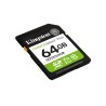 Kingston Technology 64 Go SDXC Canvas Select Plus Gen3 100 | JDB-Info
