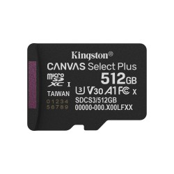 Kingston Technology 512GB microSDXC Canvas Select Plus Gen3 | JDB-Info