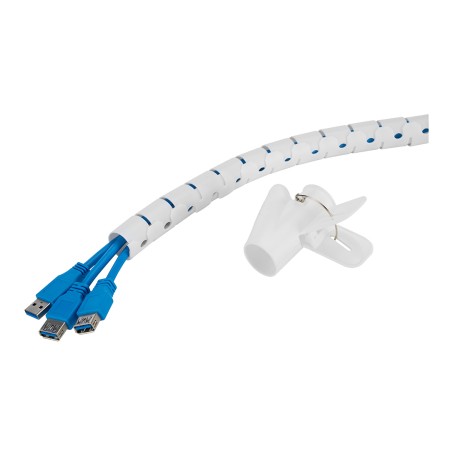 Neomounts ADS06-142WH Gaine de câble - pour 1-5 câbles - un | JDB-Info