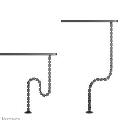 Neomounts ADS06-130BL Colonne vertébrale - fixation à vis - | JDB-Info