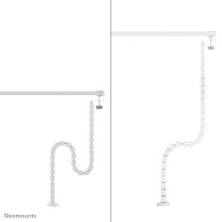 Neomounts ADS06-131WH Colonne vertébrale - fixation à pince | JDB-Info