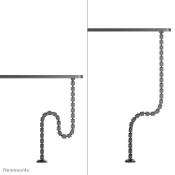 Neomounts ADS06-132BL Colonne vertébrale - fixation magnéti | JDB-Info