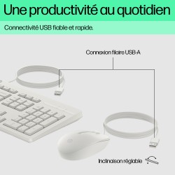 HP Ensemble combiné clavier et souris filaires 225 | JDB-Info