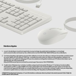 HP Ensemble combiné clavier et souris filaires 225 | JDB-Info