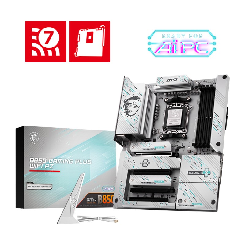 MSI B850 GAMING PLUS WIFI PZ carte mère AMD B850 Emplacemen | JDB-Info