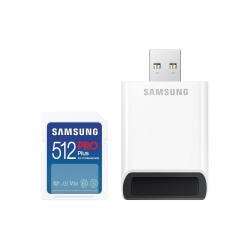 Samsung PRO Plus MB-SD512SB/WW mémoire flash 512 Go SDXC UH | JDB-Info