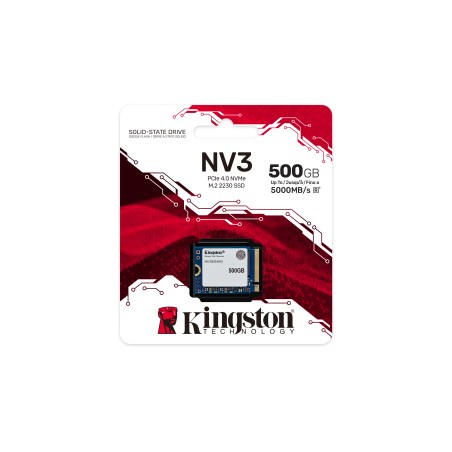 Kingston Technology 500G NV3 M.2 2230 NVMe SSD | JDB-Info