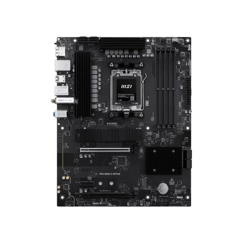 MSI PRO B850-S WIFI6E carte mère AMD B850 Emplacement AM5 A | JDB-Info