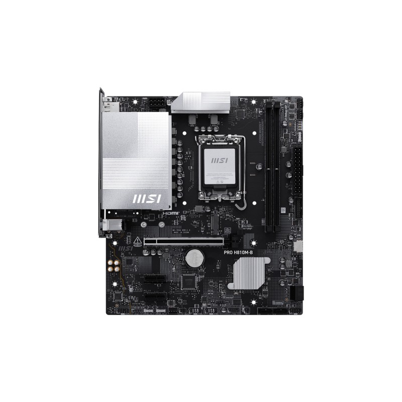 MSI PRO H810M-B carte mère Intel H810 LGA 1851 (Socket V1) | JDB-Info