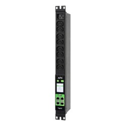 APC EASY rack PDU 3,7 kw mesuré, 1U, monophasé 230V, 16A, 8 | JDB-Info