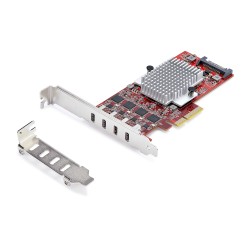 StarTech.com Carte PCIe USB-C 4 Ports, USB 3.2 10 Gbps, Car | JDB-Info