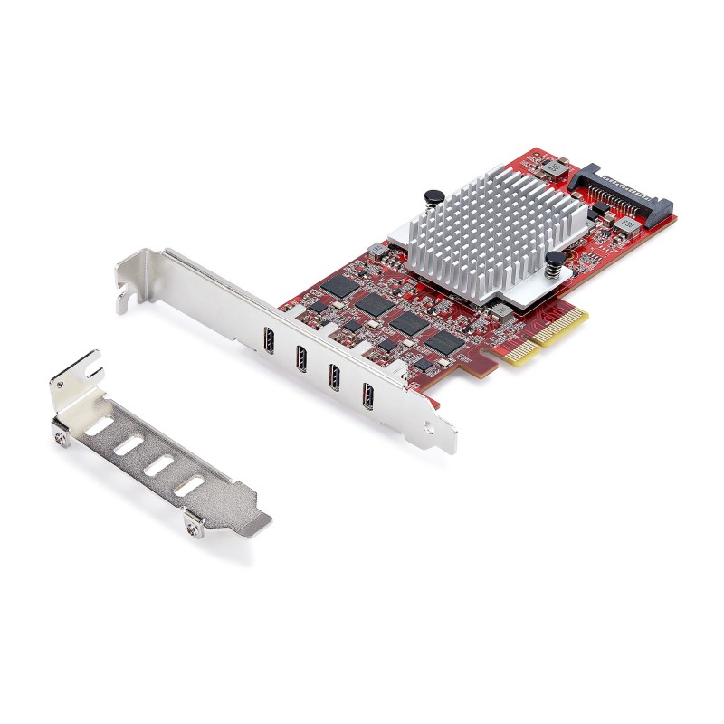 StarTech.com Carte PCIe USB-C 4 Ports, USB 3.2 10 Gbps, Car | JDB-Info